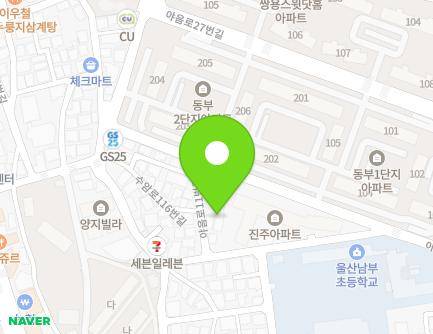 31-9 Yaeum-ro 11beon-gil, Nam-gu, Ulsan, Republic of Korea Map