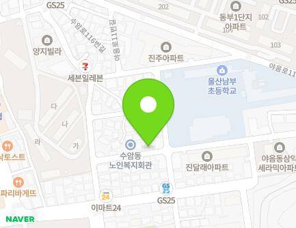 26 Yaeum-ro 5beon-gil, Nam-gu, Ulsan, Republic of Korea Map