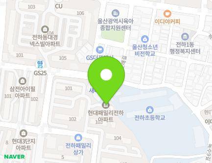 50 Noksu 11-gil, Dong-gu, Ulsan, Republic of Korea Map