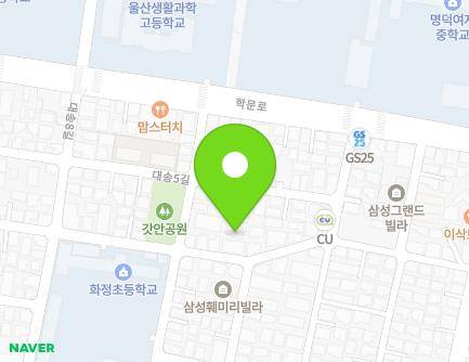 65 Daesong 4-gil, Dong-gu, Ulsan, Republic of Korea Map
