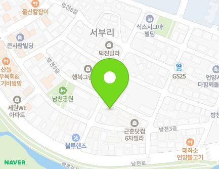 10 Bangcheon 5-gil, Eonyang-eup, Ulju-gun, Ulsan, Republic of Korea Map