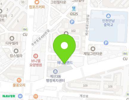 6-12 Gyesansae-ro 5beon-gil, Gyeyang-gu, Incheon, Republic of Korea Map