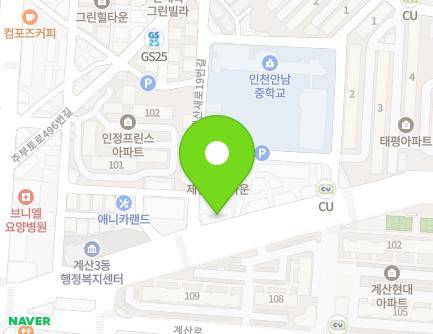 19 Gyesansae-ro, Gyeyang-gu, Incheon, Republic of Korea Map