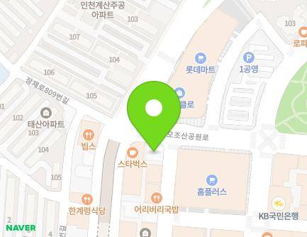 17 Gyesansae-ro 65beon-gil, Gyeyang-gu, Incheon, Republic of Korea Map