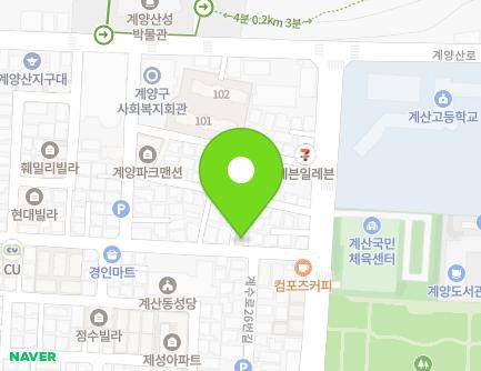 23-3 Gyesu-ro, Gyeyang-gu, Incheon, Republic of Korea Map