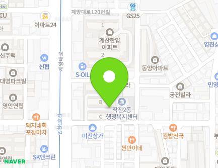 3 Jakjeonsijang-ro, Gyeyang-gu, Incheon, Republic of Korea Map