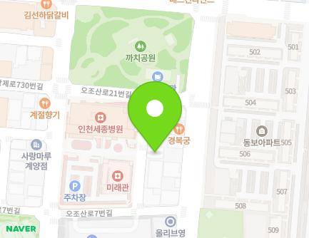 6-14 Ojosan-ro 7beon-gil, Gyeyang-gu, Incheon, Republic of Korea Map