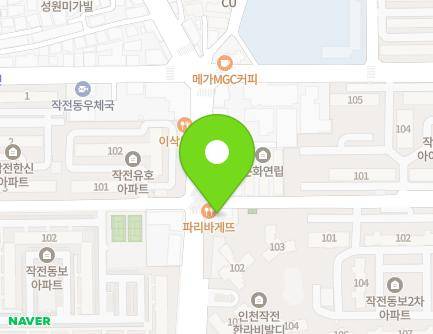 364 Jubuto-ro, Gyeyang-gu, Incheon, Republic of Korea Map