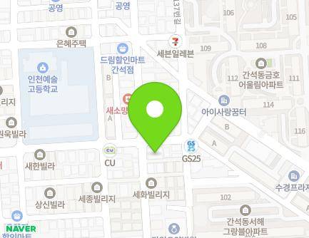 26 Guwol-ro 131beon-gil, Namdong-gu, Incheon, Republic of Korea Map