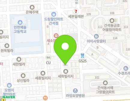 20 Guwol-ro 131beon-gil, Namdong-gu, Incheon, Republic of Korea Map