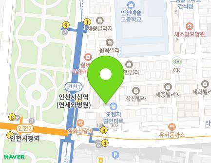 9-4 Yesul-ro 258beon-gil, Namdong-gu, Incheon, Republic of Korea Map