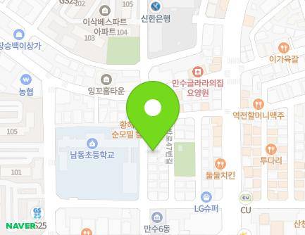 24 Jangseungnam-ro 47beon-gil, Namdong-gu, Incheon, Republic of Korea Map