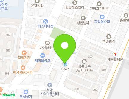 74 Baekbeom-ro 101beon-gil, Namdong-gu, Incheon, Republic of Korea Map
