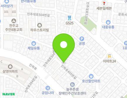 11-32 Inha-ro 405beon-gil, Michuhol-gu, Incheon, Republic of Korea Map