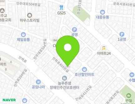 11-12 Inha-ro 405beon-gil, Michuhol-gu, Incheon, Republic of Korea Map