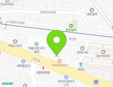 193-1 Gyeongin-ro, Michuhol-gu, Incheon, Republic of Korea Map