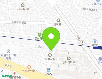 203-59 Gyeongin-ro, Michuhol-gu, Incheon, Republic of Korea Map