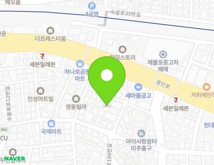 17 Subongbuk-ro 6beon-gil, Michuhol-gu, Incheon, Republic of Korea Map