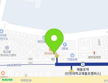 55-2 Seokjeong-ro 162beon-gil, Michuhol-gu, Incheon, Republic of Korea Map