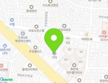 309 Gyeongin-ro, Michuhol-gu, Incheon, Republic of Korea Map