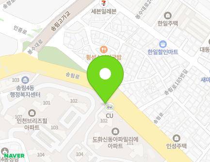 178 Songnim-ro, Michuhol-gu, Incheon, Republic of Korea Map