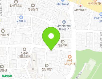 104 Subong-ro 33beon-gil, Michuhol-gu, Incheon, Republic of Korea Map