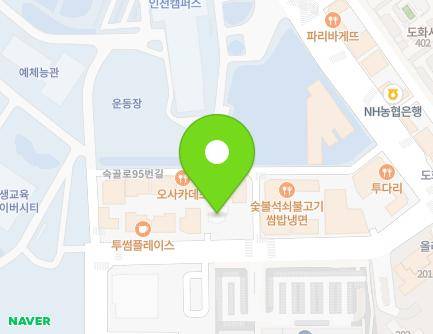 22 Sukgol-ro 87beon-gil, Michuhol-gu, Incheon, Republic of Korea Map