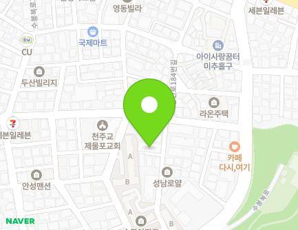 102-50 Subong-ro 33beon-gil, Michuhol-gu, Incheon, Republic of Korea Map