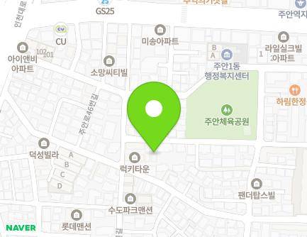 41 Juanseo-ro 43beon-gil, Michuhol-gu, Incheon, Republic of Korea Map