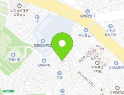 25 Gyeongin-ro 246beon-gil, Michuhol-gu, Incheon, Republic of Korea Map