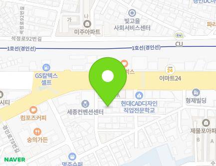 3-8 Gyeongin-ro 98beon-gil, Michuhol-gu, Incheon, Republic of Korea Map