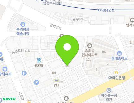 18-23 Gyeongin-ro 41beon-gil, Michuhol-gu, Incheon, Republic of Korea Map