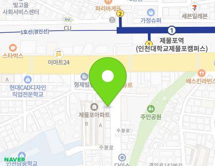 8 Subong-ro, Michuhol-gu, Incheon, Republic of Korea Map