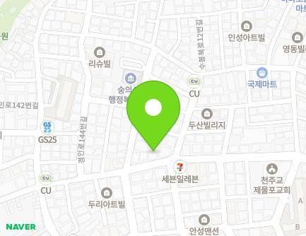 51 Subong-ro 33beon-gil, Michuhol-gu, Incheon, Republic of Korea Map