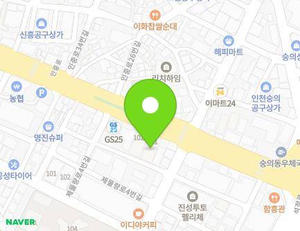 19 Injung-ro, Michuhol-gu, Incheon, Republic of Korea Map