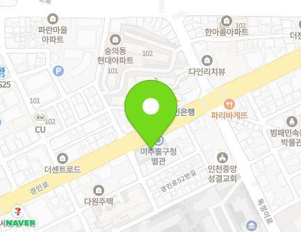 54 Gyeongin-ro, Michuhol-gu, Incheon, Republic of Korea Map