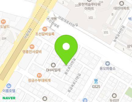 16 Yongo-ro 16beon-gil, Michuhol-gu, Incheon, Republic of Korea Map