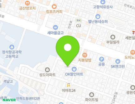 125 Hannaru-ro 463beon-gil, Michuhol-gu, Incheon, Republic of Korea Map