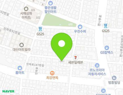 25 Hannaru-ro 477beon-gil, Michuhol-gu, Incheon, Republic of Korea Map