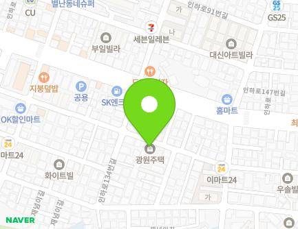 81 Hannaru-ro 463beon-gil, Michuhol-gu, Incheon, Republic of Korea Map