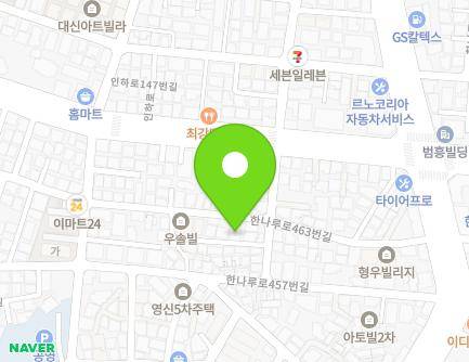 33 Hannaru-ro 463beon-gil, Michuhol-gu, Incheon, Republic of Korea Map