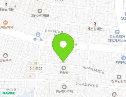 46 Hannaru-ro 463beon-gil, Michuhol-gu, Incheon, Republic of Korea Map