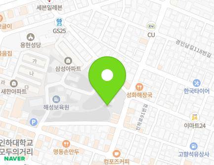 15 Inha-ro 91beon-gil, Michuhol-gu, Incheon, Republic of Korea Map