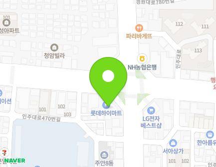 757 Gyeongwon-daero, Michuhol-gu, Incheon, Republic of Korea Map