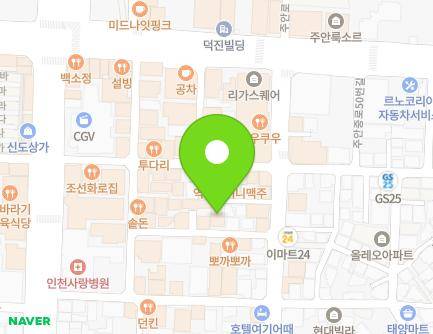 10 Juanjung-ro 43beon-gil, Michuhol-gu, Incheon, Republic of Korea Map