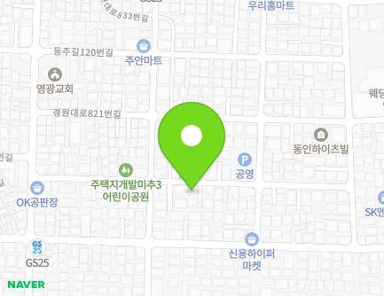 36 Dongju-gil 94beon-gil, Michuhol-gu, Incheon, Republic of Korea Map