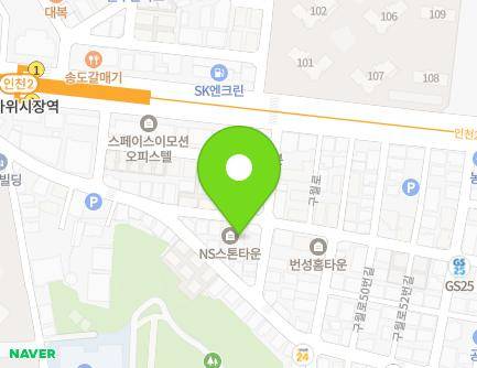 60 Guwol-ro 8beon-gil, Michuhol-gu, Incheon, Republic of Korea Map