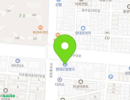 394 Inju-daero, Michuhol-gu, Incheon, Republic of Korea Map