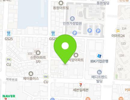 40 Juandong-ro 26beon-gil, Michuhol-gu, Incheon, Republic of Korea Map