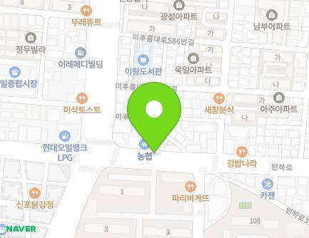 291-1 Inha-ro, Michuhol-gu, Incheon, Republic of Korea Map